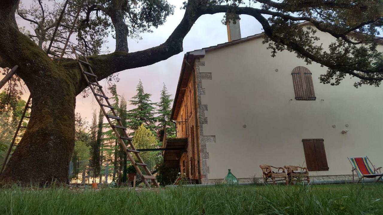 Il Leccione Apartment Bagni San Filippo Bagian luar foto